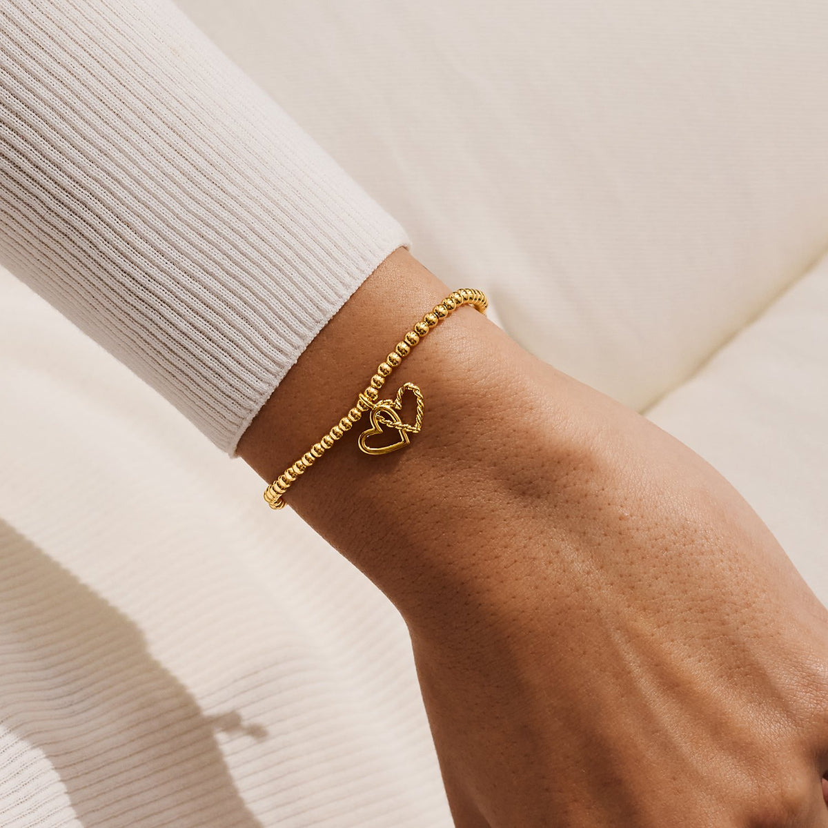 Joma Christmas A Little 'Merry Christmas Fabulous Friend' Bracelet In Gold Plating