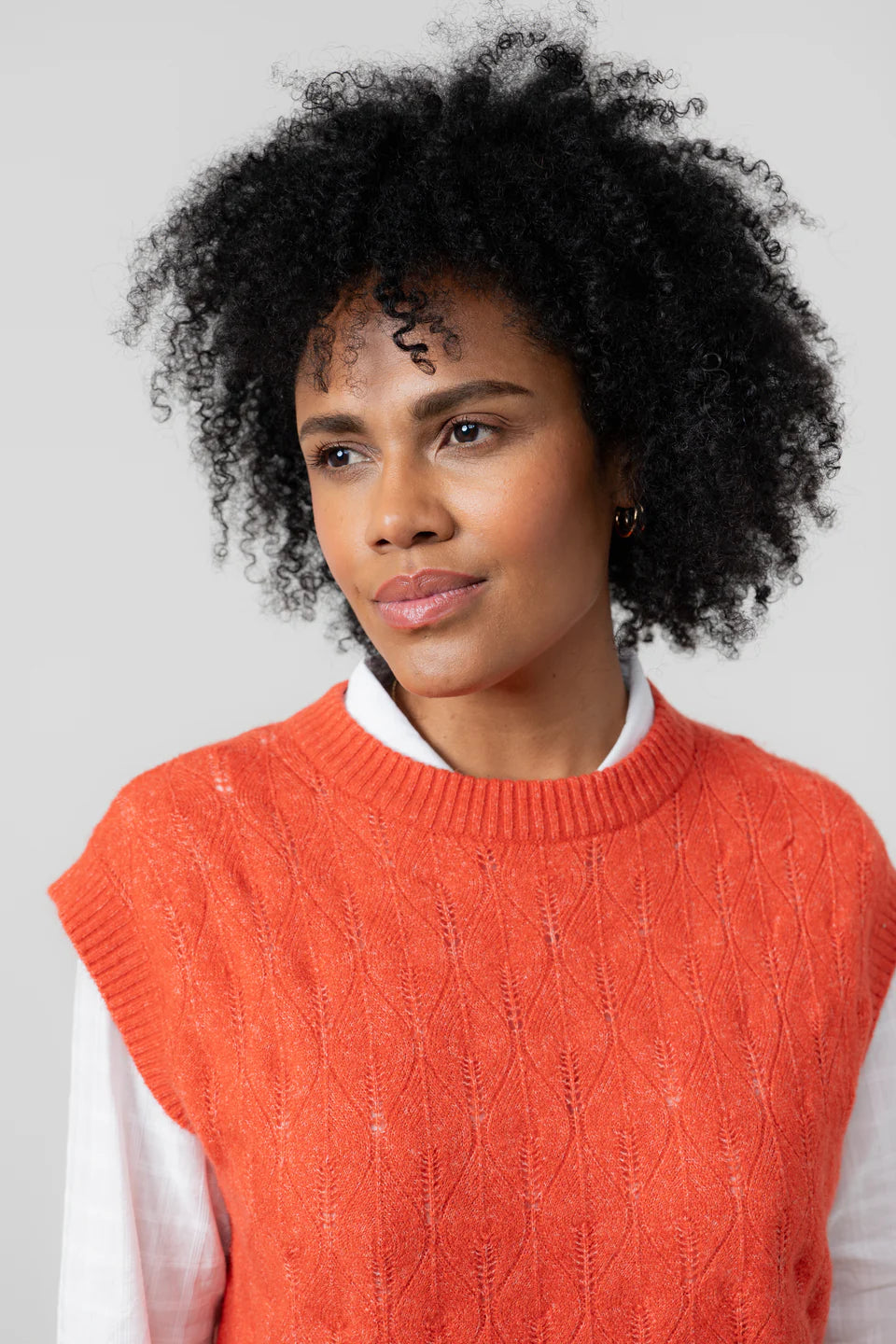 Lily & Me Wallace Pointelle Knit Tank