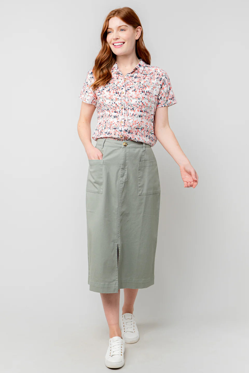 Lily & Me Saltgrass Blouse