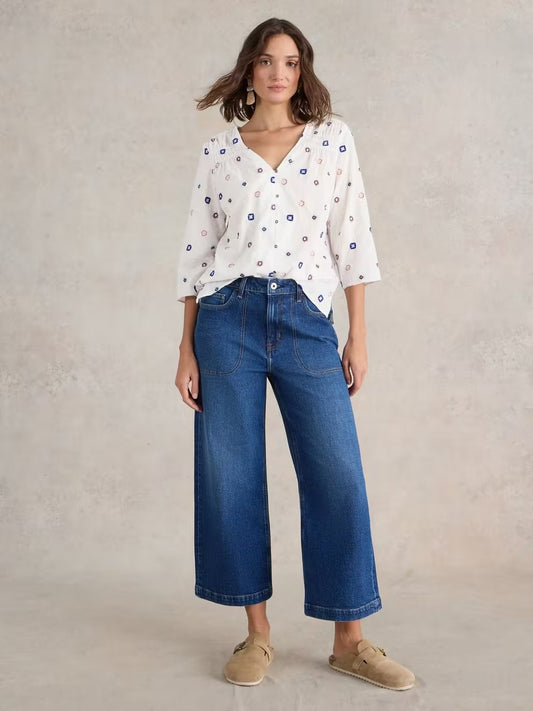 White Stuff Rae Organic Cotton Top