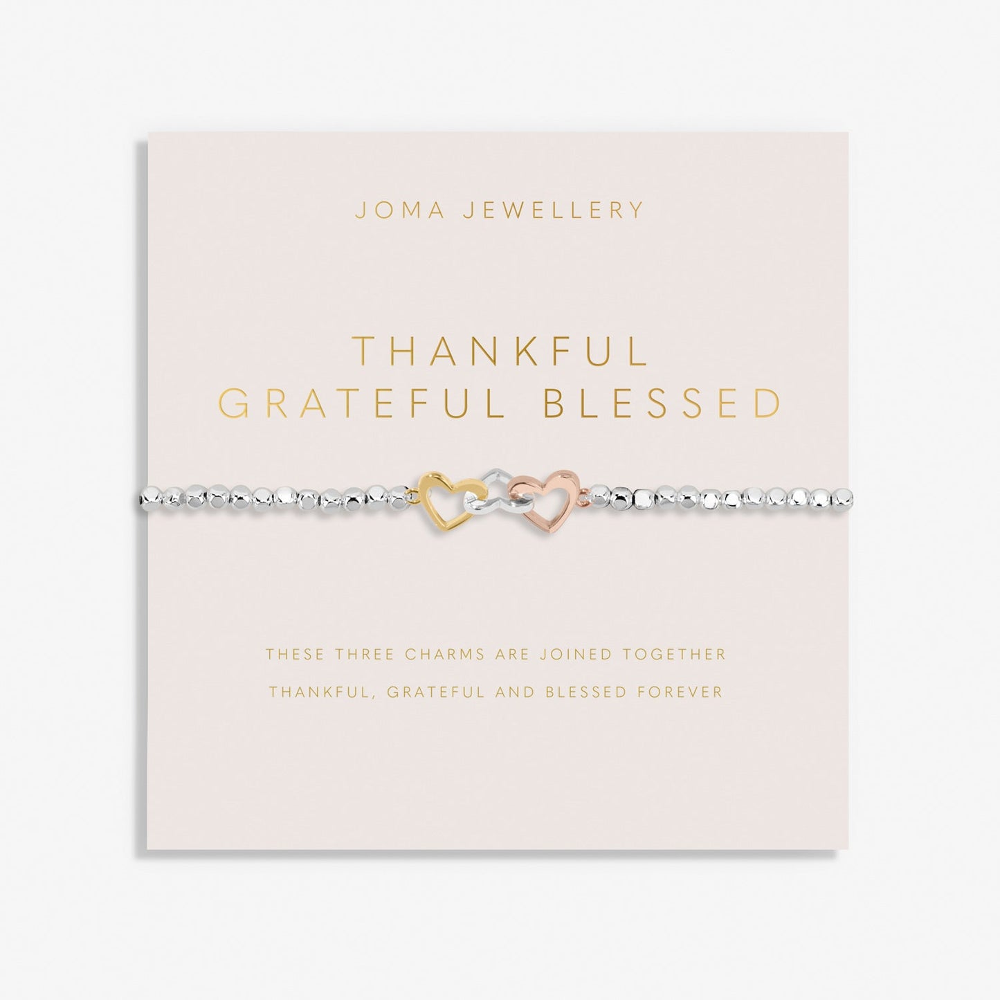 Forever Yours A Little Thankful Grateful Blessed Bracelet