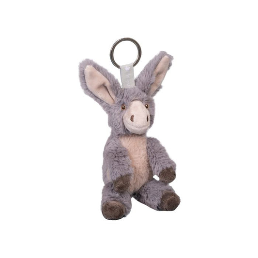 ‘Jack’ Donkey Plush Character Keyring
