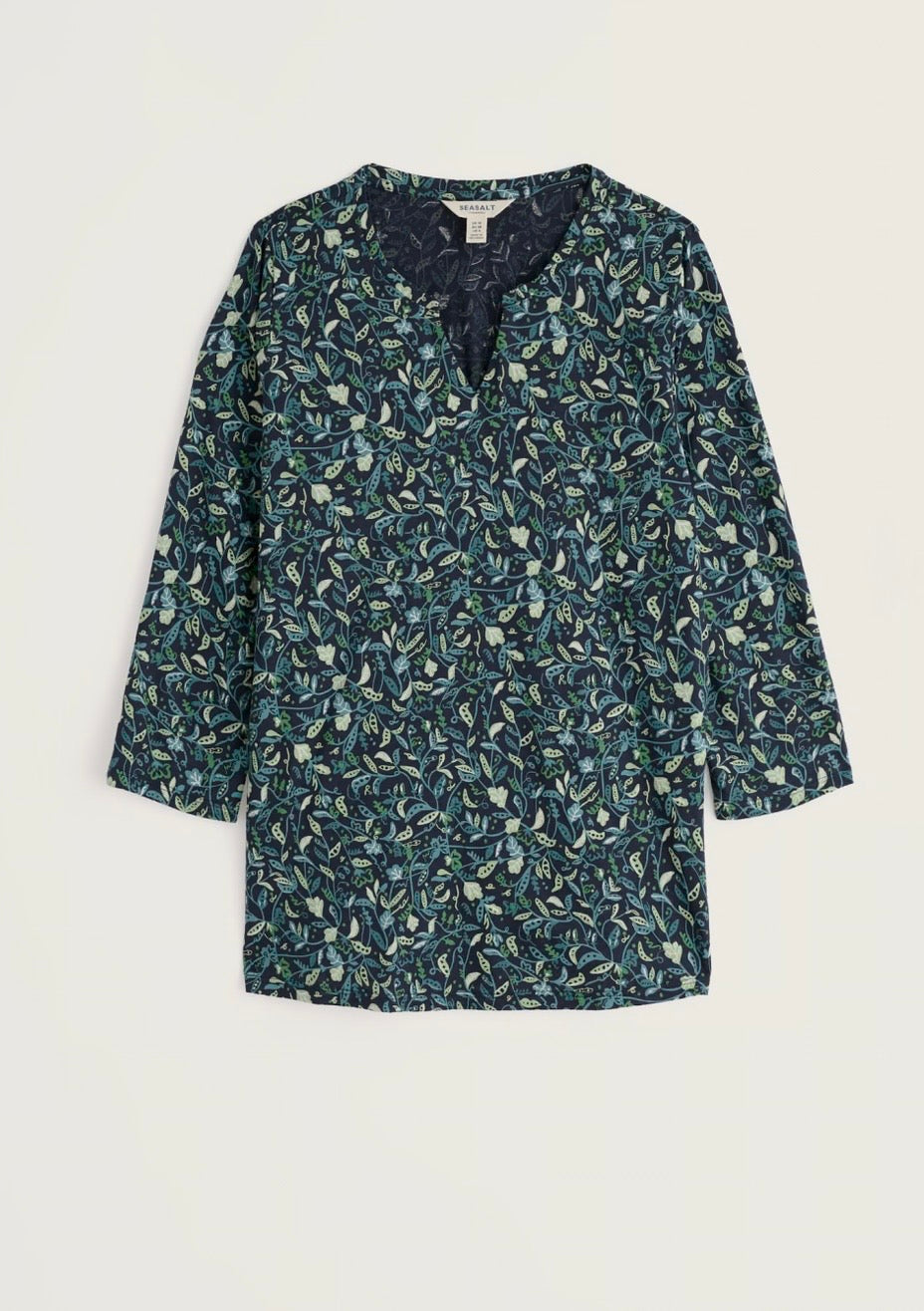 Seasalt 3/4 Kellow Top