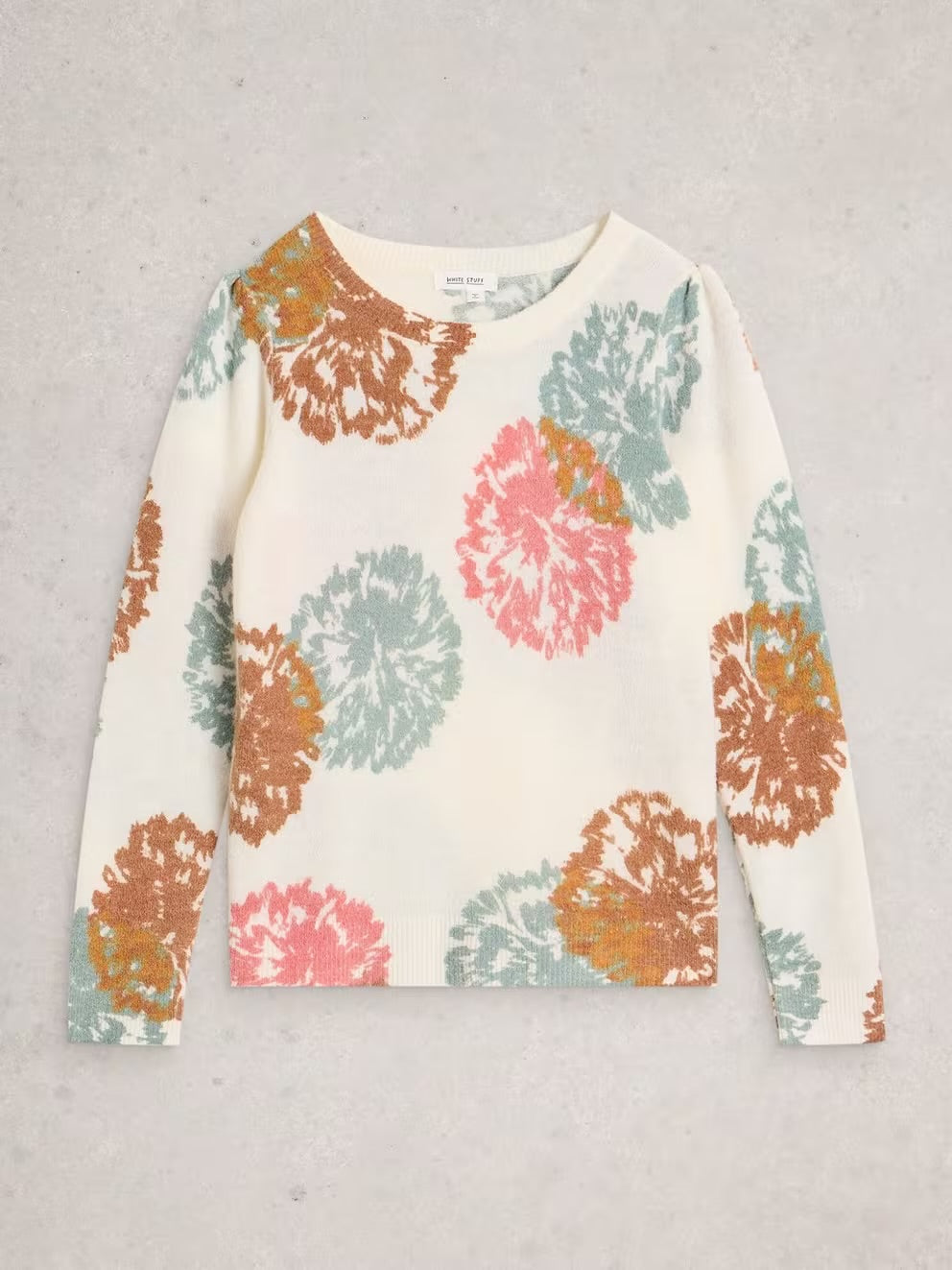 White Stuff Jodie Print Jumper