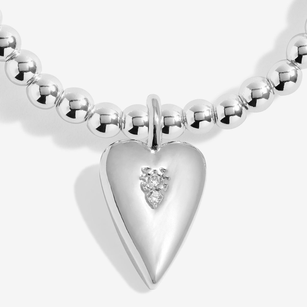 Joma Christmas A Little 'Merry Christmas Wonderful Mam' Bracelet In Silver Plating