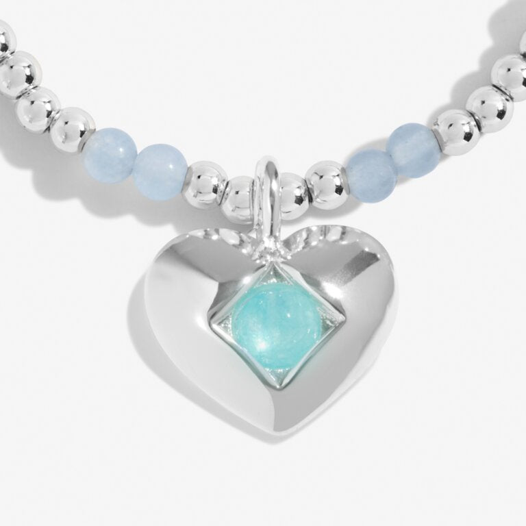 Joma Jewellery Birthstone A Little “March” Bracelet