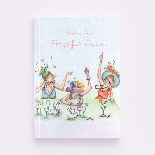 Berni Parker A6 Notebook Notes for Forgetful Ladies