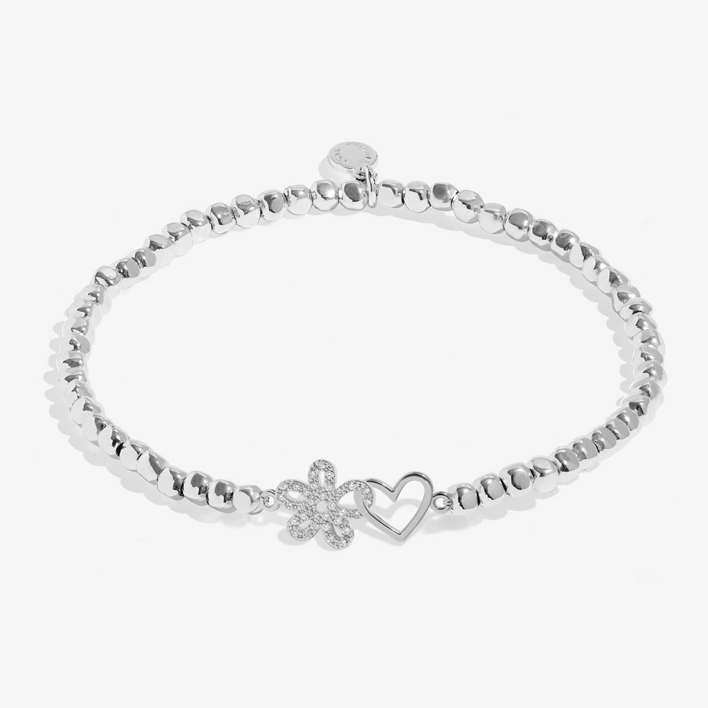 Joma Jewellery Forever Yours 'Sending Love And Sympathy' Bracelet In Silver Plating