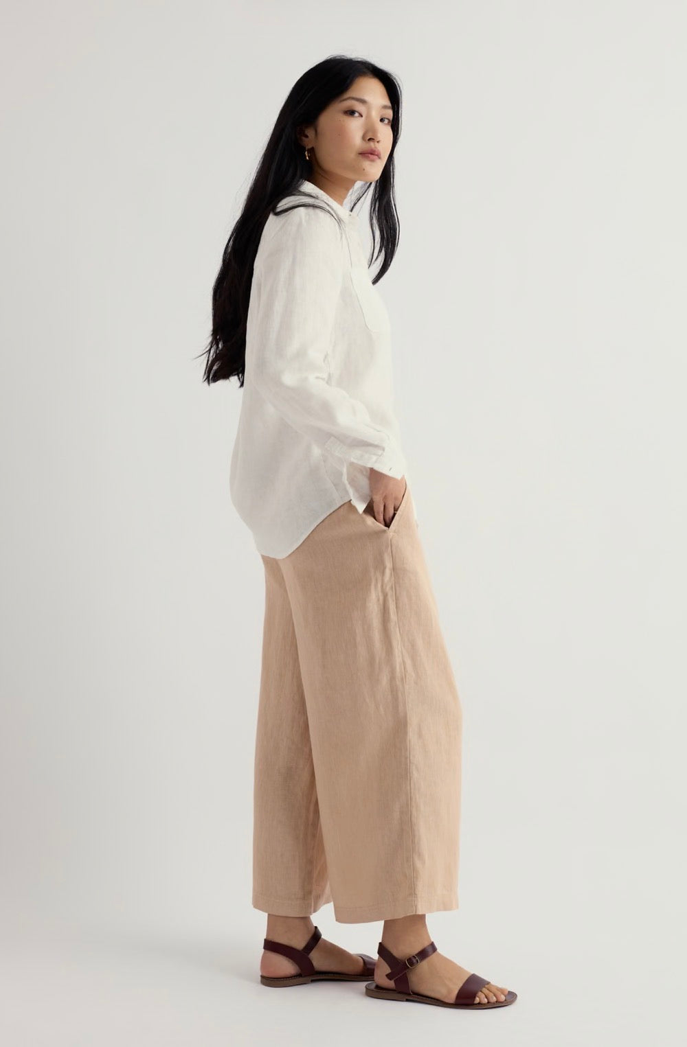 Seasaslt Merrivale Linen Culottes