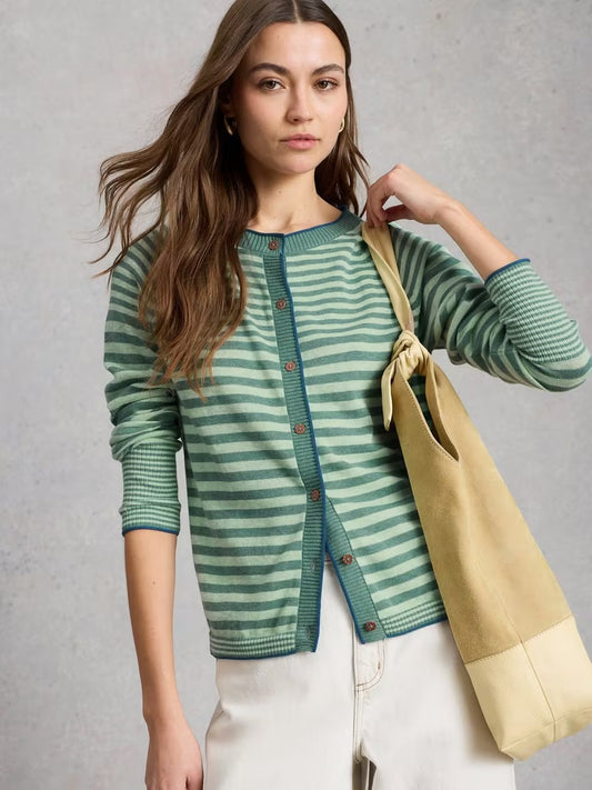 White Stuff Lulu Stripe Cardigan