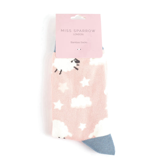 Miss Sparrow Sleepy Sheep Dusky Pink