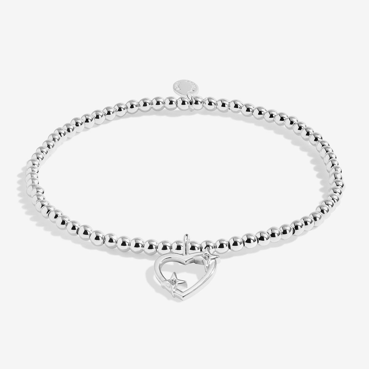 Joma Christmas A Little 'Merry Christmas Super Sister' Bracelet In Silver Plating