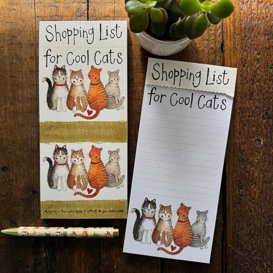 Alex Clark Cool Cats Magnetic To Do List