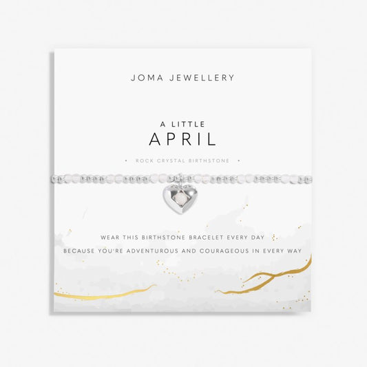 Joma Jewellery Birthstone A Little “April” Bracelet