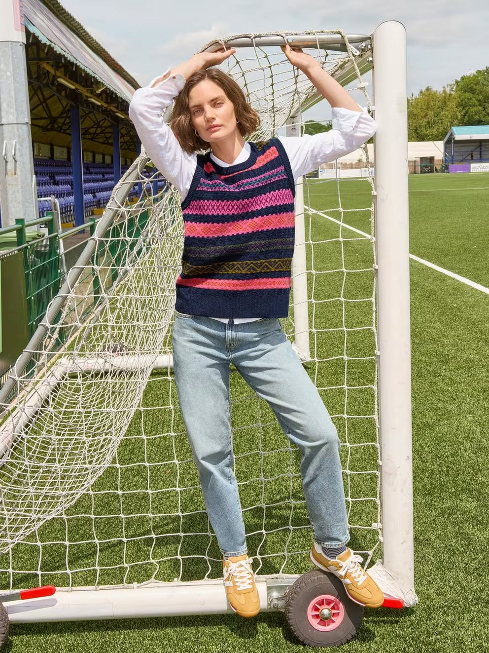 White Stuff Lottie Fairisle Tank