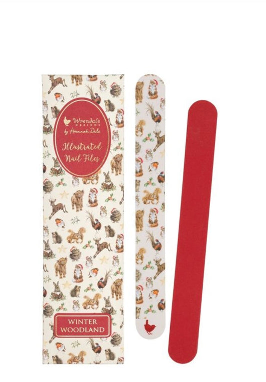 Wrendale Designs Winter Wonderland Christmas Nail File Set