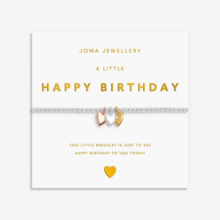 Joma Jewellery A Little Charmed Moments ‘Happy Birthday’ Bracelet
