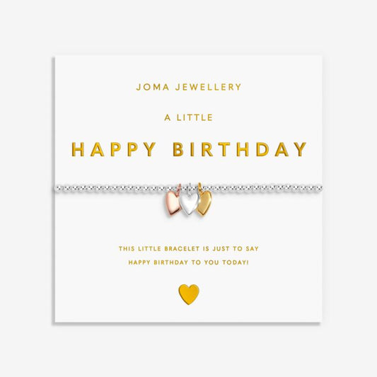 Joma Jewellery A Little Charmed Moments ‘Happy Birthday’ Bracelet