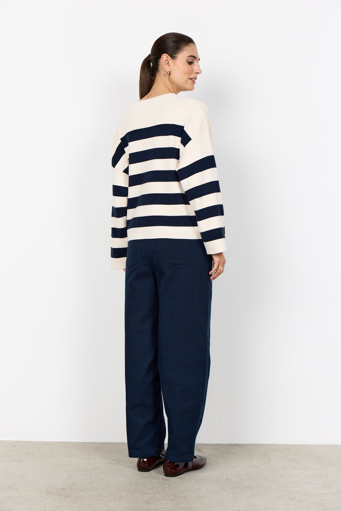 Soya Concept Kanita Stripe Pullover Jumper
