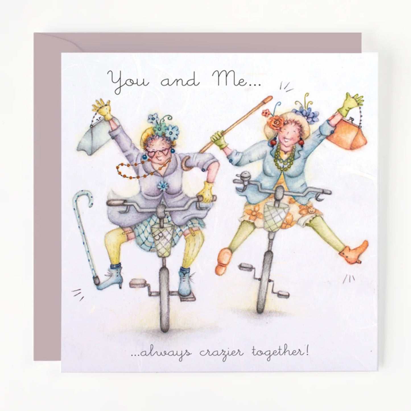 Berni Parker Crazier Together Card