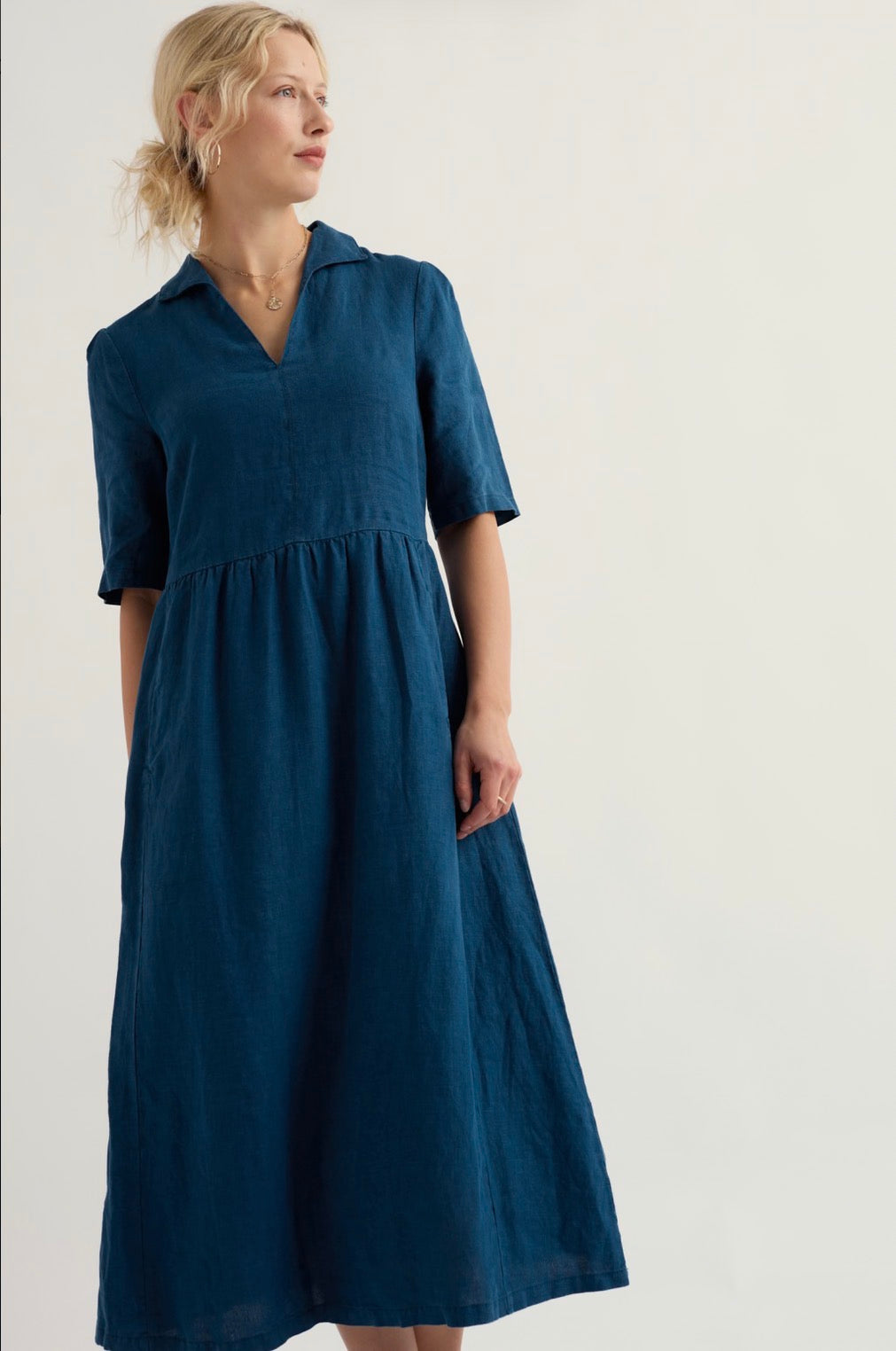 Seasalt Fen Violet Midi Dress