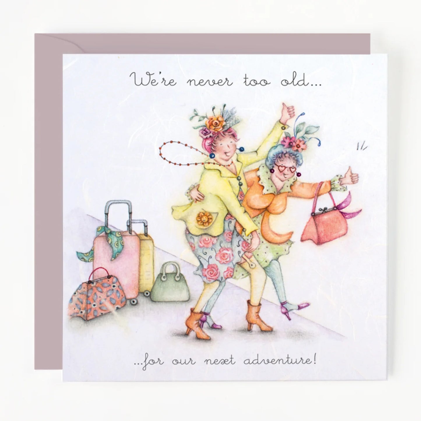 Berni Parker Next Adventure Card