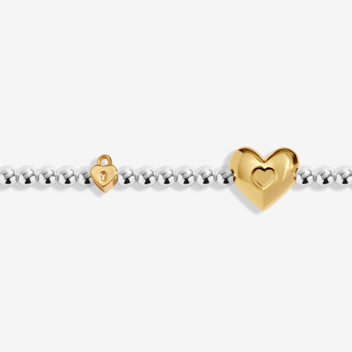 Joma Jewellery Birth Month A Little 'October' Bracelet in Silver and Gold Plating