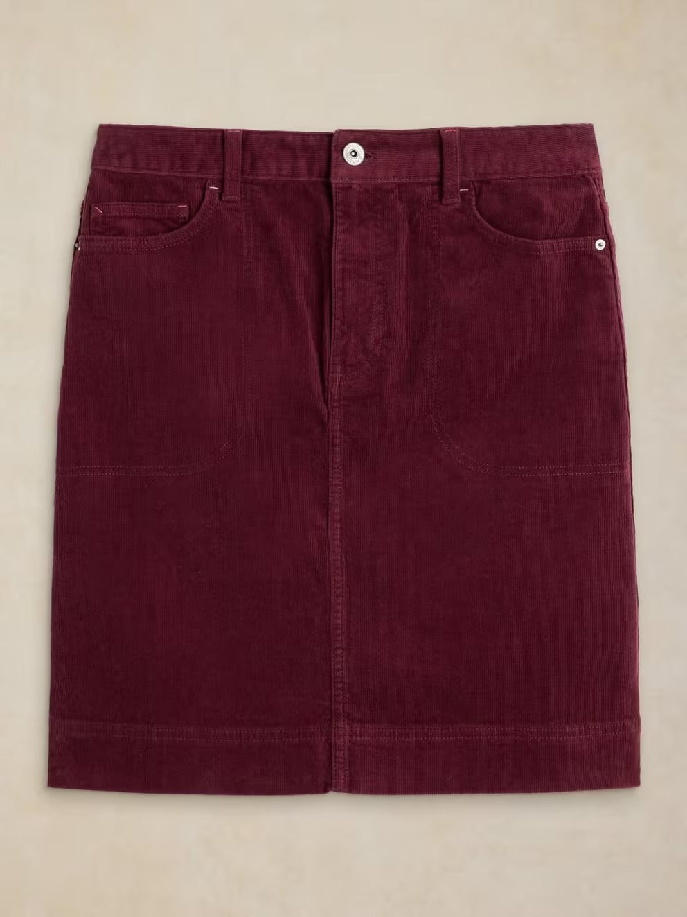 White Stuff Tia Cord Skirt