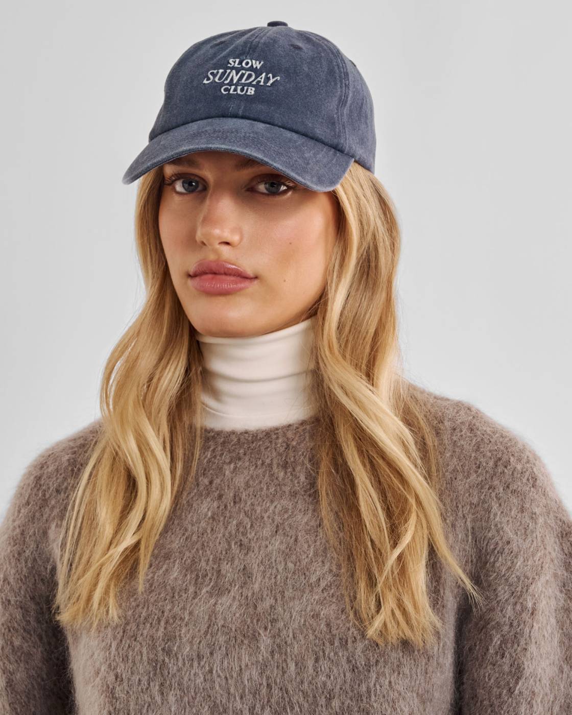 Katie Loxton Embroidered Cotton Cap - Slow Sunday Club