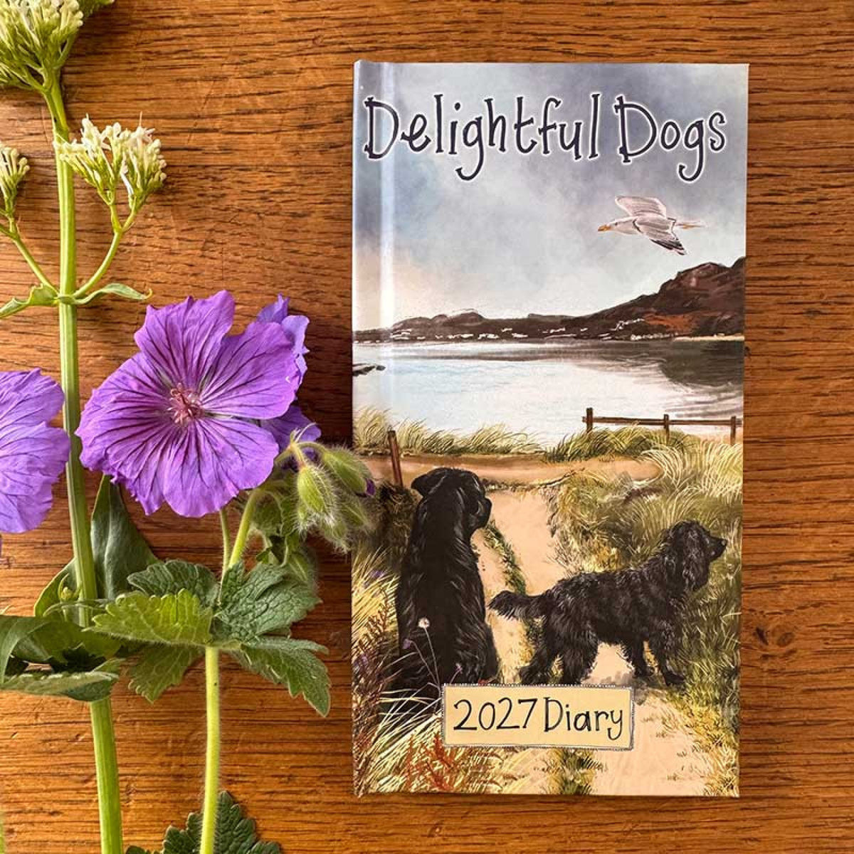 Alex Clark Pocket Diary 2027 - Delightful Dogs