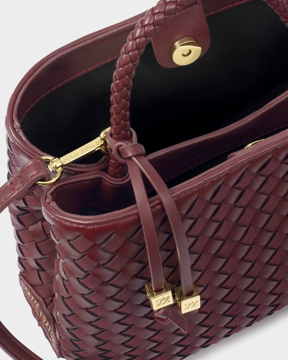 Katie Loxton Nova Hand Woven Top Handle Bag
