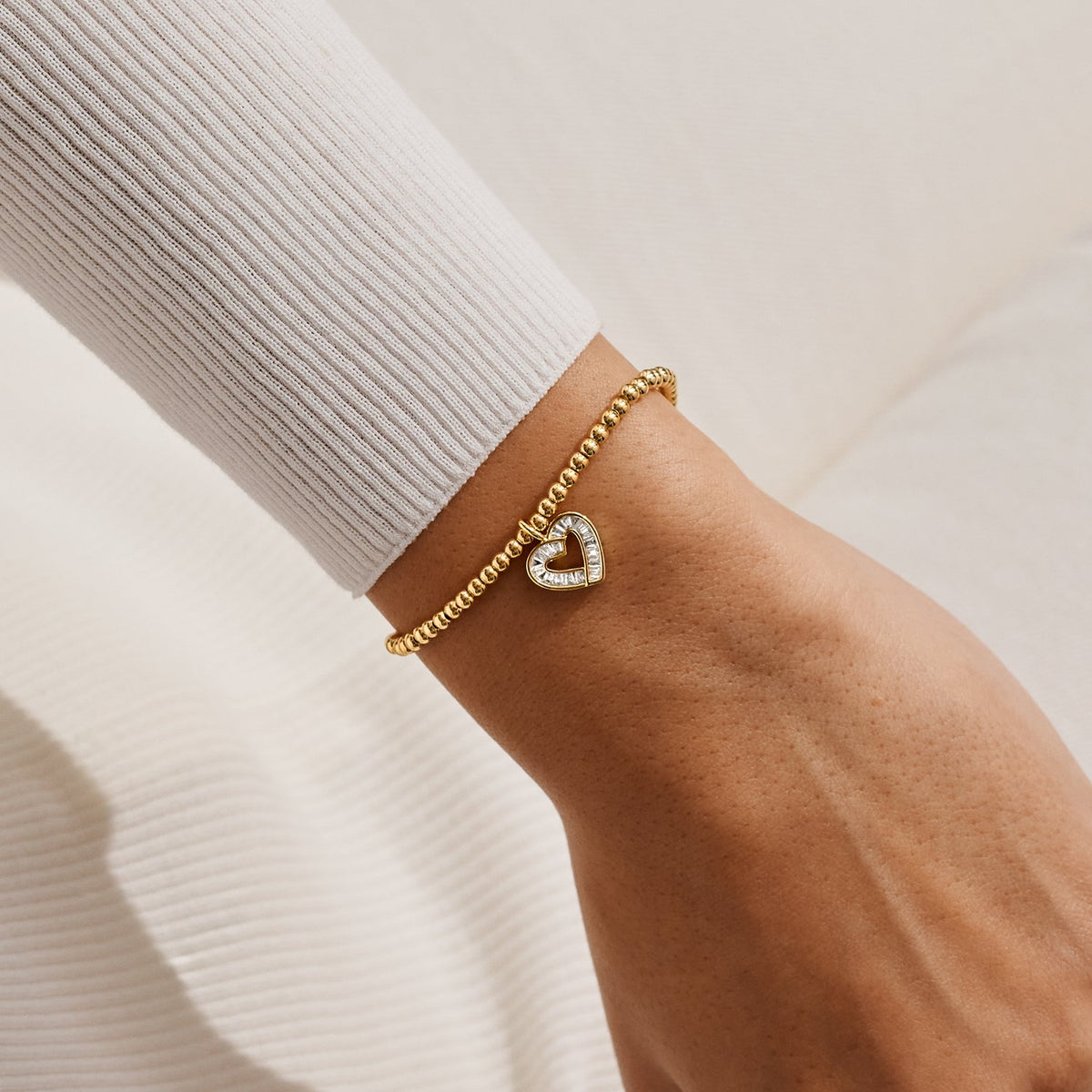 Joma Christmas A Little 'Merry Christmas' Bracelet In Gold Plating