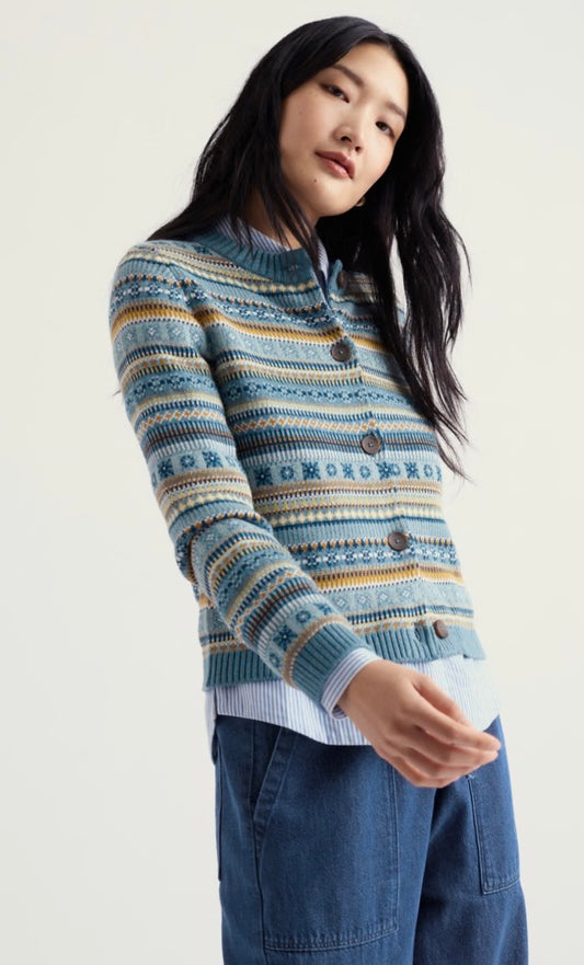 Seasalt Cove Cottage Fair Isle Cardigan