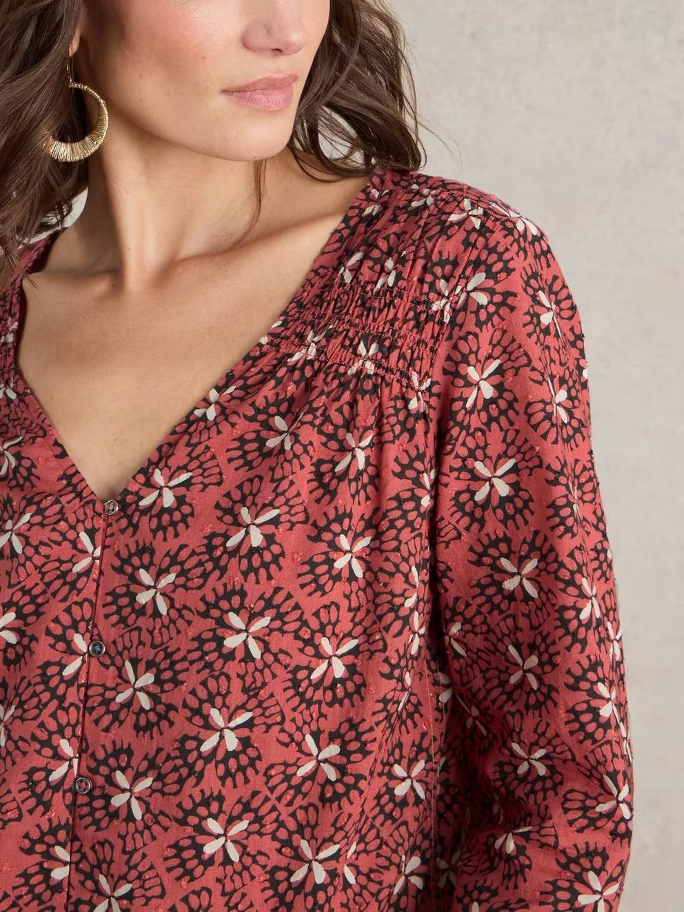 White Stuff Rae Organic Cotton Top