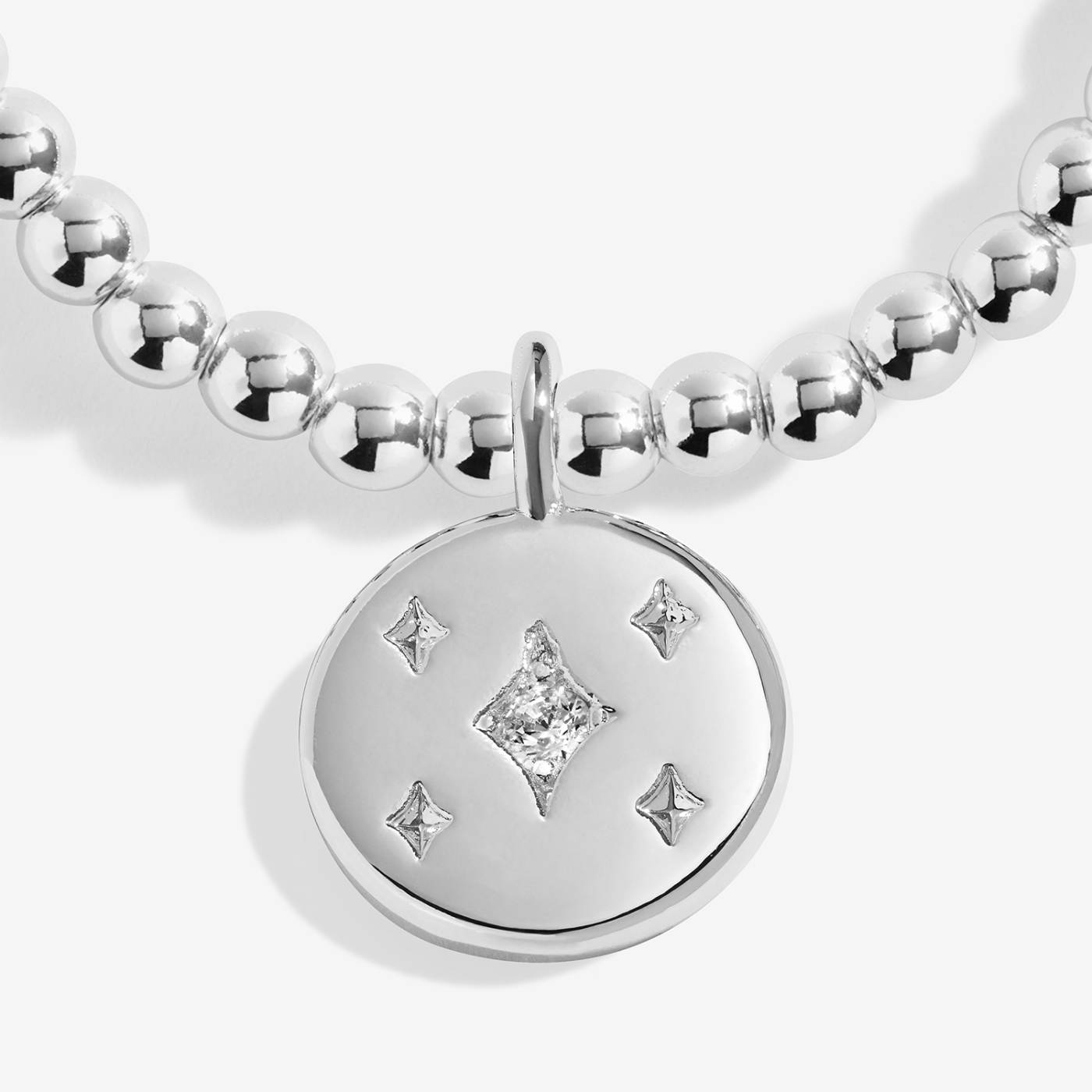 Joma Jewellery A Little 'Friend In A Million' Bracelet In Silver Plating