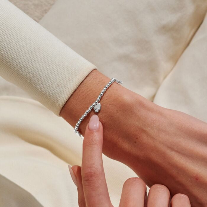 Joma Jewellery Life’s A Charm ‘Wonderful Mum ’ Bracelet Silver Plated