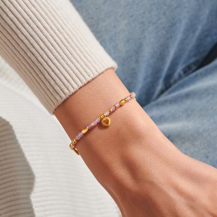 Joma Jewellery Affirmation Card ‘Love’ Bracelet