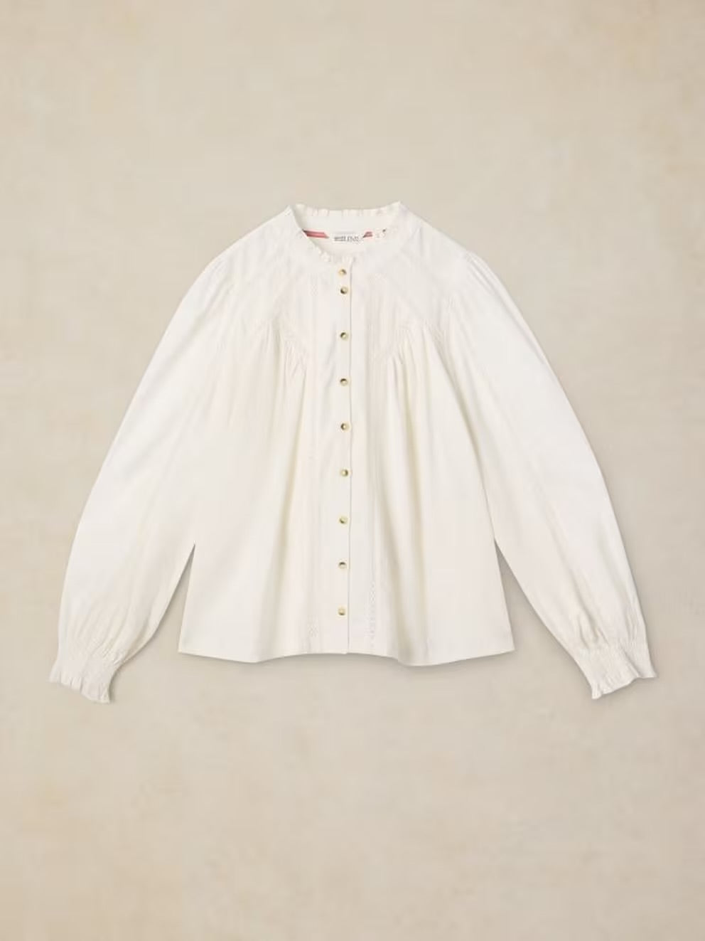 White Stuff Annabelle Lace Trim Top