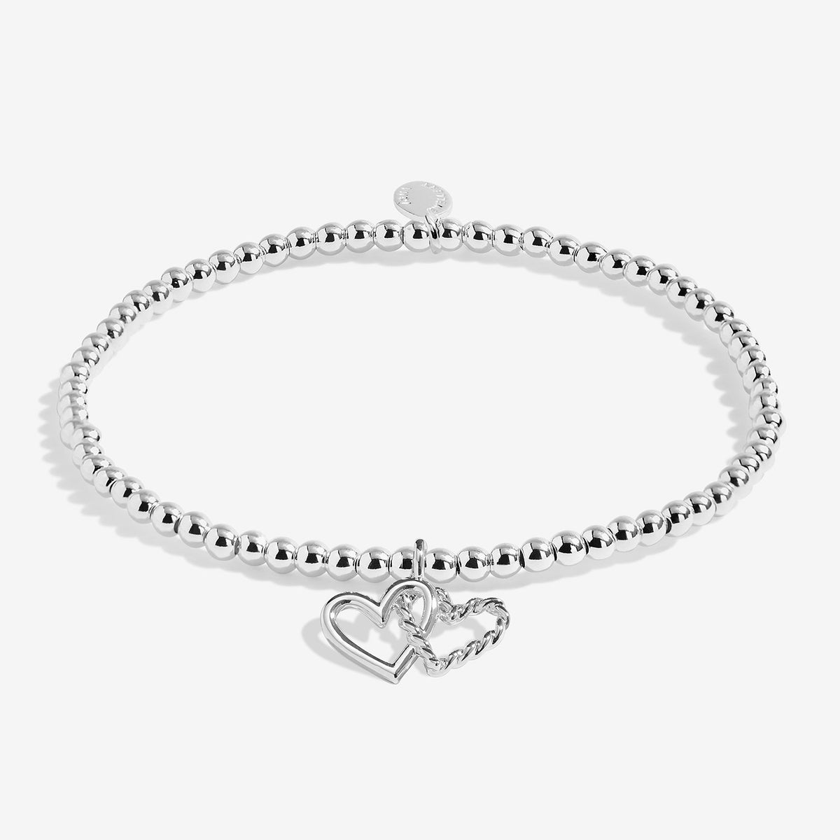 Joma Christmas A Little 'Merry Christmas Fabulous Friend' Bracelet In Silver Plating