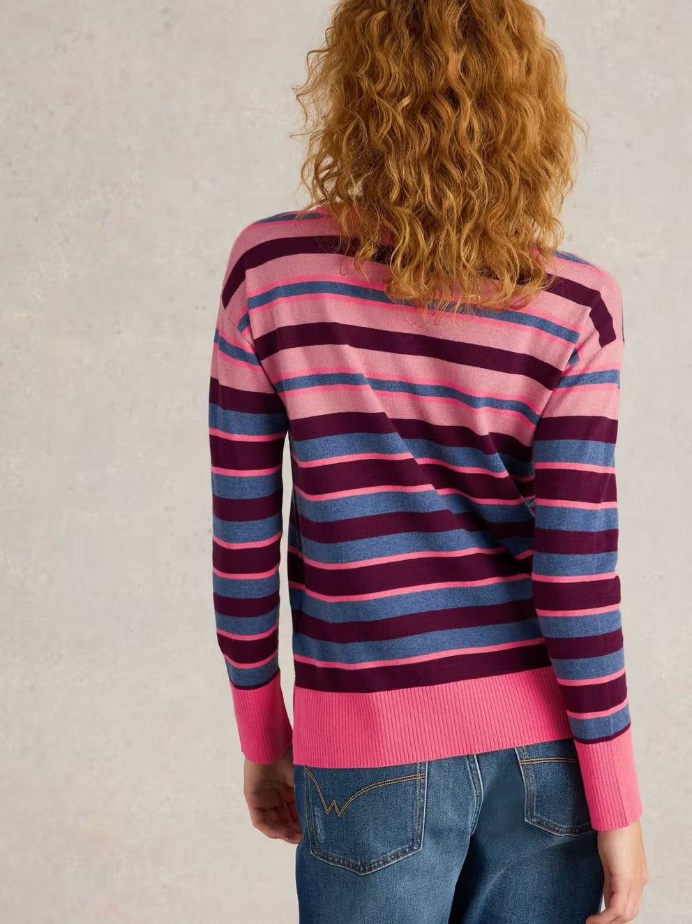 White Stuff City Stripe Jumper