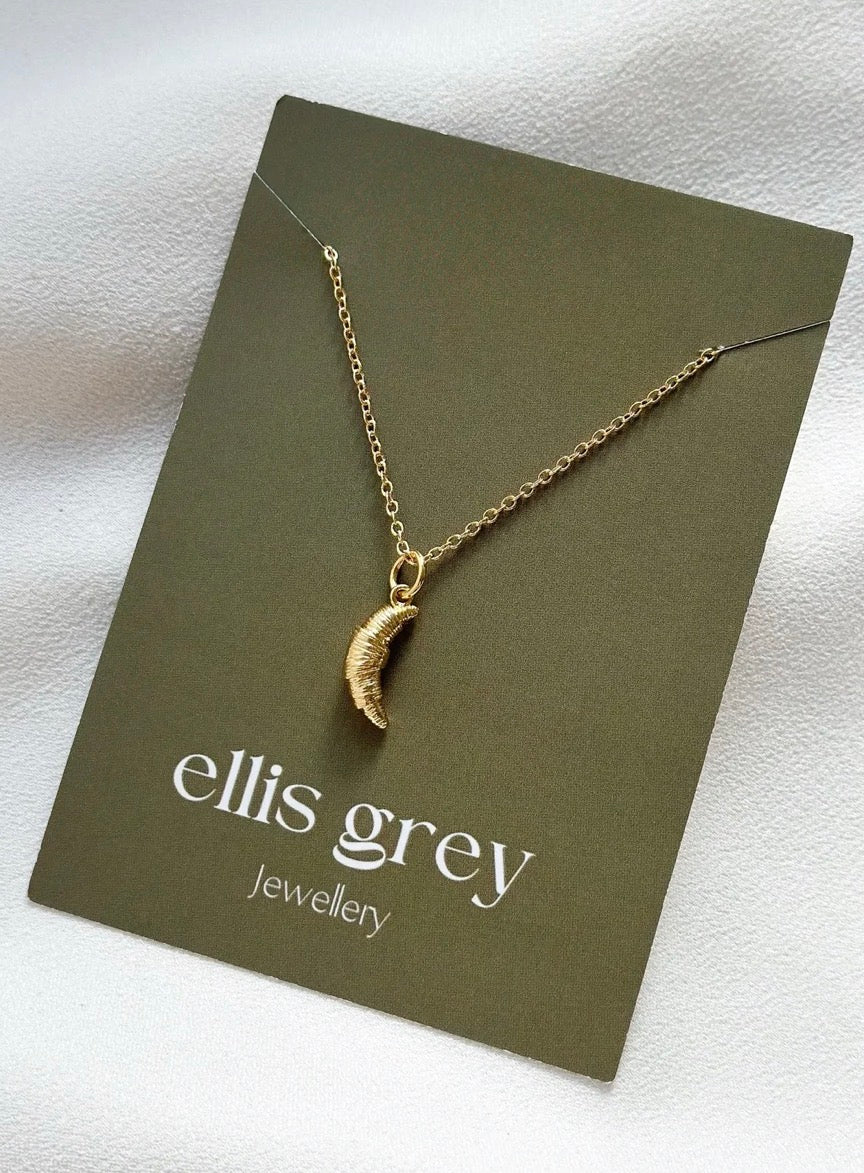 Ellis Grey Croissant Pendant Necklace