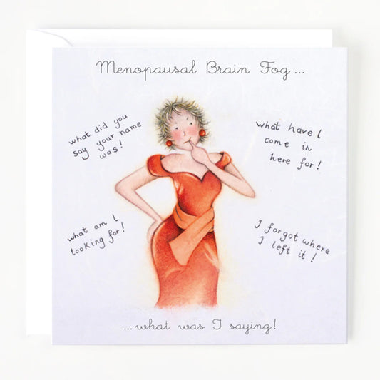 Berni Parker Designs Menopausal Brain Fog Card