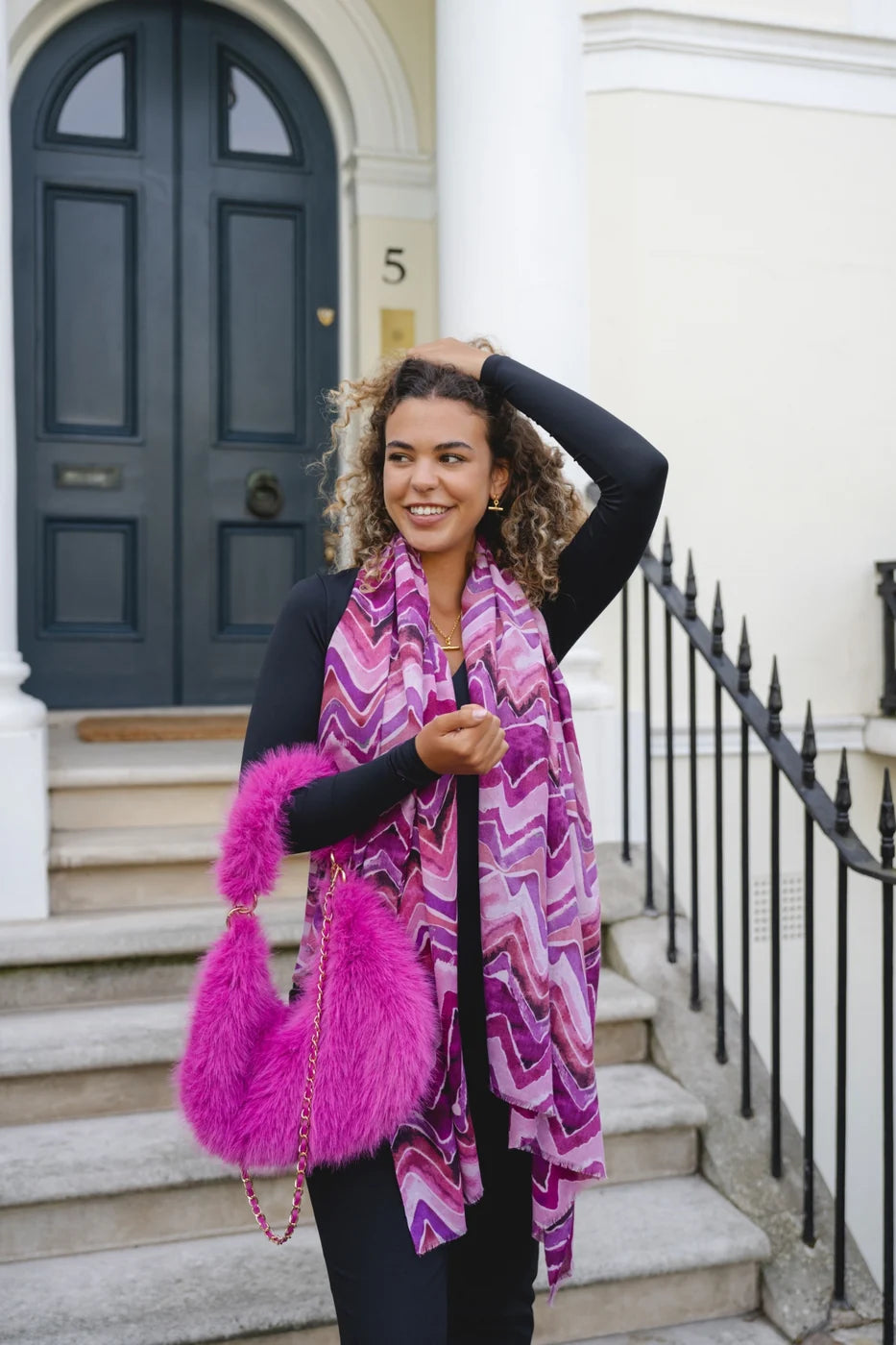 Park Lane Scarf SC1825 Wild Orchid