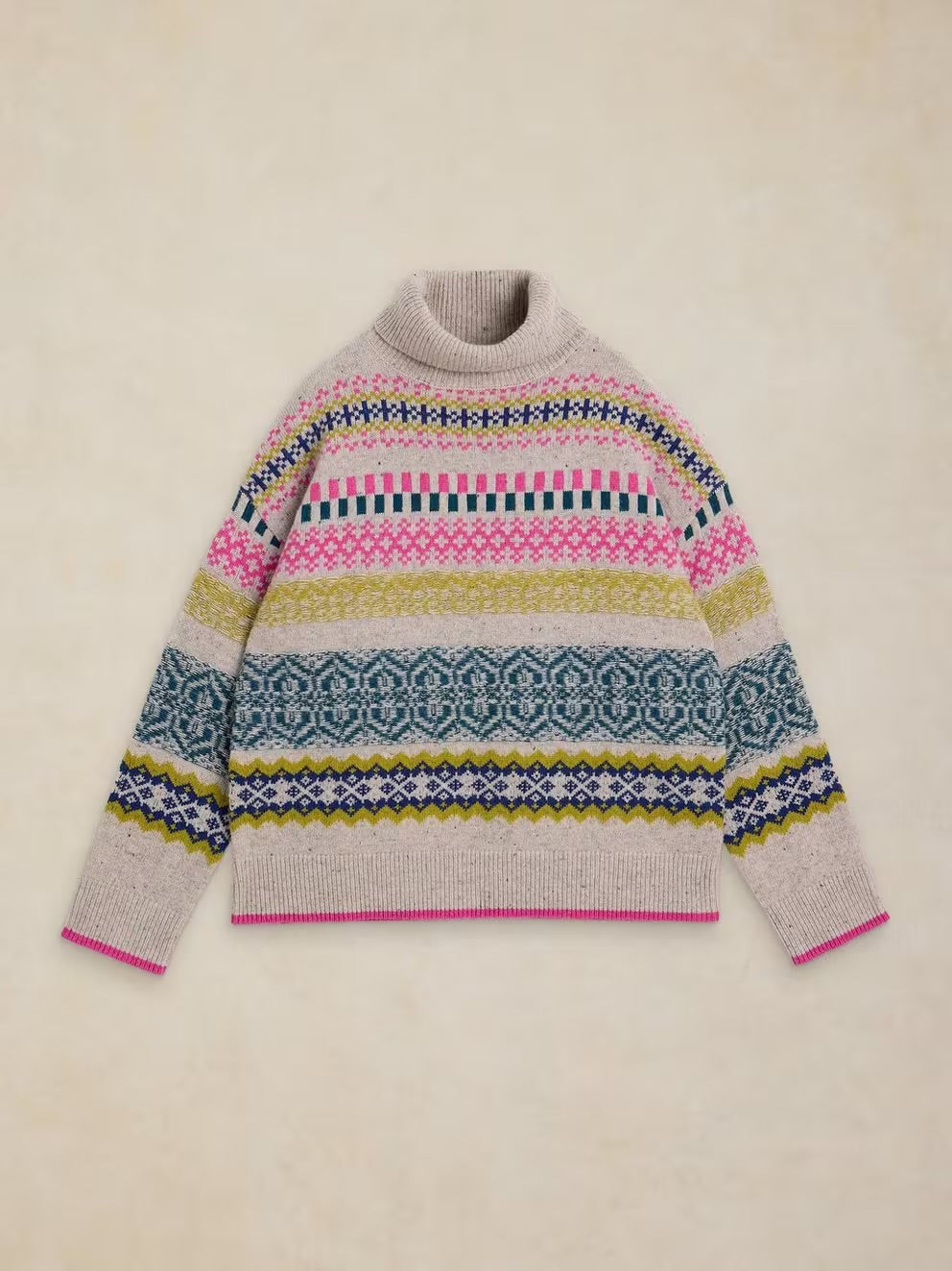 White Stuff Felicity Fairisle Jumper