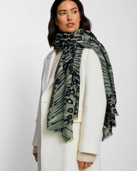 Katie Loxton Printed Foil Scarf