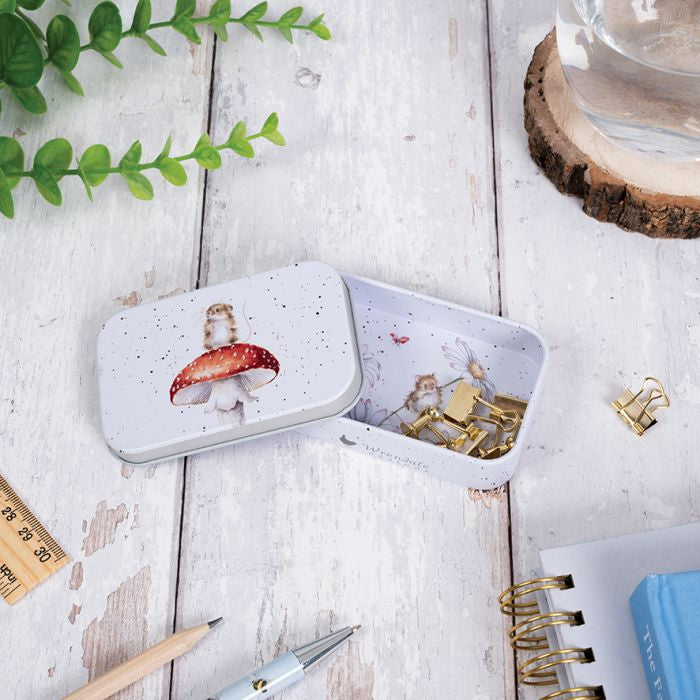 Wrendale Designs He’s A Fun-Gi Mouse Gift Tin