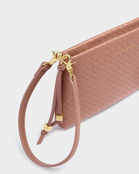 Katie Loxton Nova Woven Texture Clutch