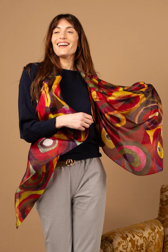 Silk Scarf Circles