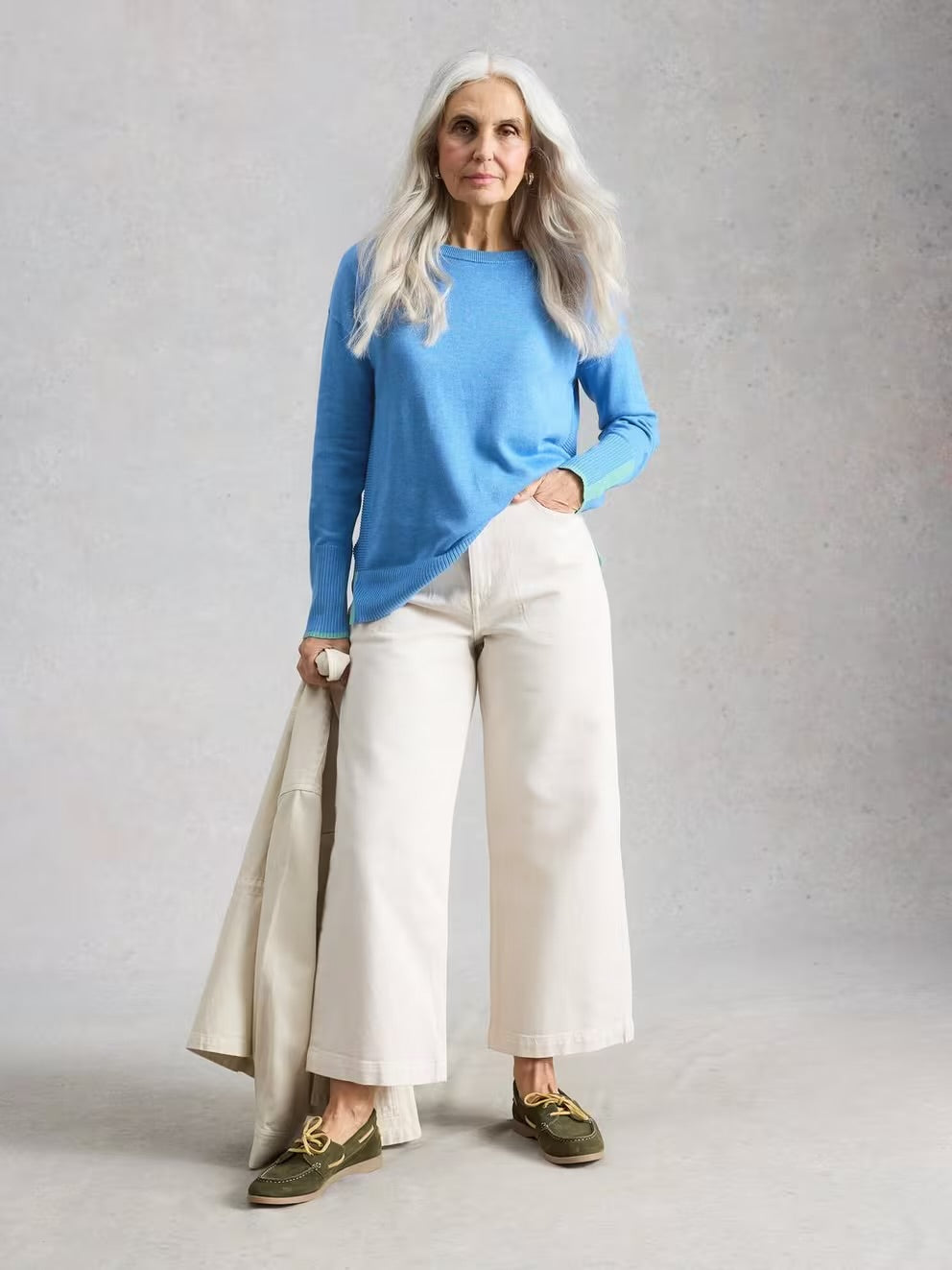 White Stuff Olive Jumper