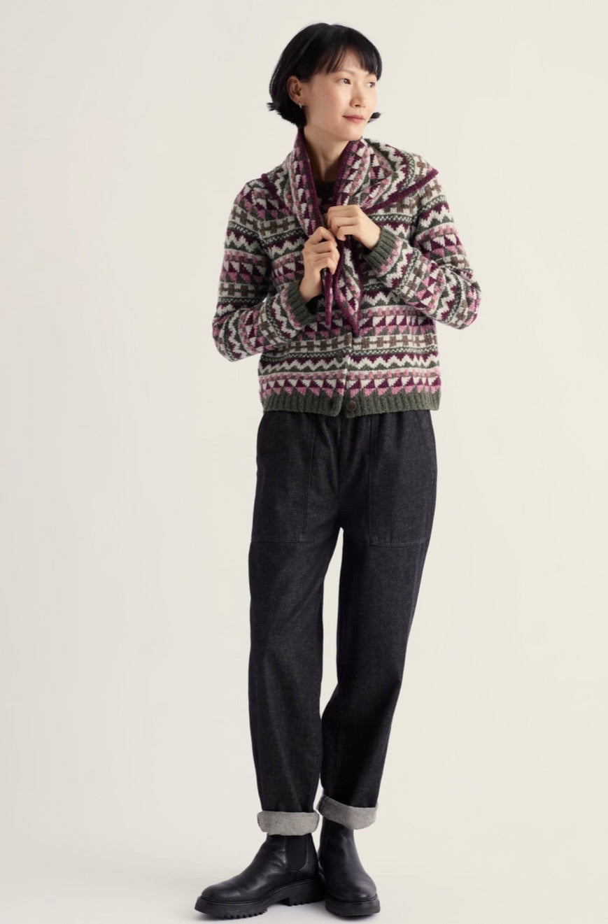 Seasalt Dawson Pick Cardigan Fairisle